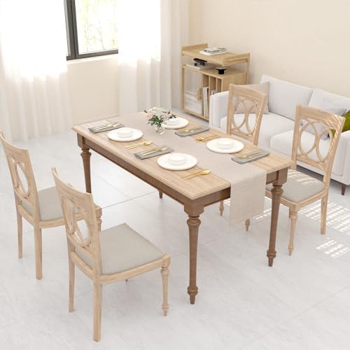 Soft Caddice Faux Linen 2 Side Table Runner, eco-Friendly Fabric Handcrafted - Image 6