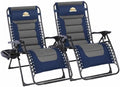 Colegence Oversized Zero Gravity Chairs Set of 2, 400-lb Capacity Recliner by ColegenceOutdoor