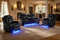 3 Piece Power Recliner Sofa Set by COSYMOORFURNITURE