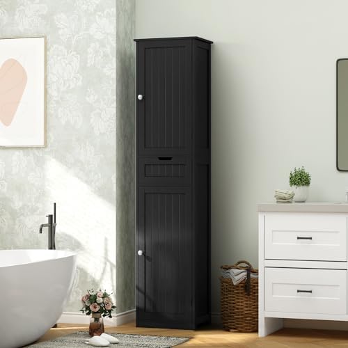 Iwell 66.9" Tall Bathroom Storage Cabinet - Image 7