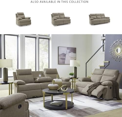 Signature Design by Ashley Reclining Sofa Couch - Image 6