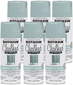 Rust-Oleum Chalked All-in-One Ultra Matte Serenity Blue Spray Paint by Rust-Oleum