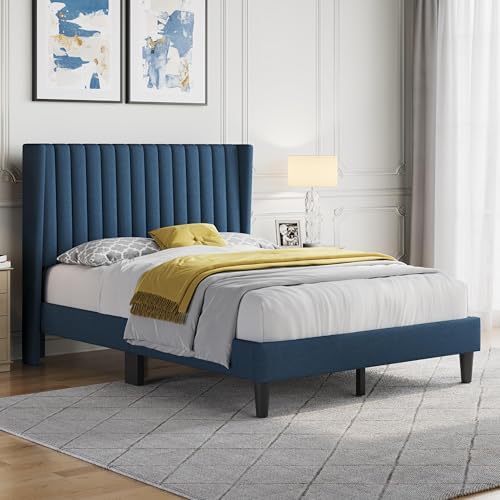 Yaheetech Full Bed Frame with Headboard - Image 3