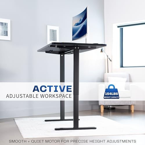 VIVO Black 60 x 30 in Standing Desk, DESK-KIT-0B6B - Image 5