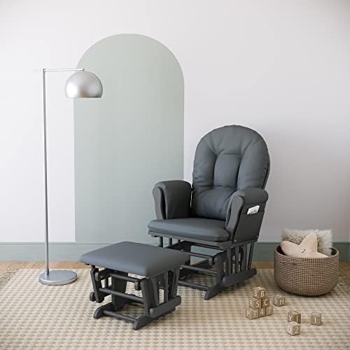 Storkcraft Premium Hoop Glider & Ottoman - Image 2