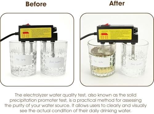 BuleVina Quick Quality Electrolysis Tester, Home Use Electrolyzed Water Purity - Image 3