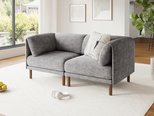 Loveseat Sofas for Living Room, Small Couch for Bedroom by CUGOAO