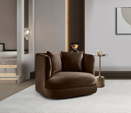 Meridian Furniture 699Brown-C Alder Collection Modern | Contemporary Chair - Image 2