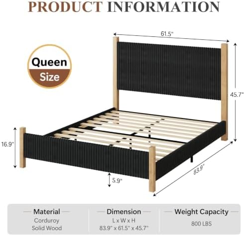 IMMERSTABLE Queen Bed Frame - Image 2