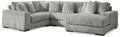 Signature Design by Ashley Lindyn 4-Piece U-Shape Sectional by Unknown