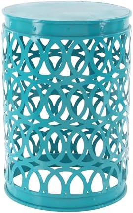 Deco 79 Metal Accent Table, Matte Multi Colored - Image 4