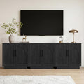 Fatmok Arched Sideboard Buffet Accent Cabinet, 31.5" Credenza by Fatmok
