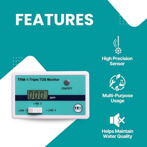 HM Digital Triple Inline RO/DI TDS Monitor - Image 4