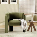 COLAMY Modern Accent Chair, Upholstered Barrel Chair by COLAMYHOME