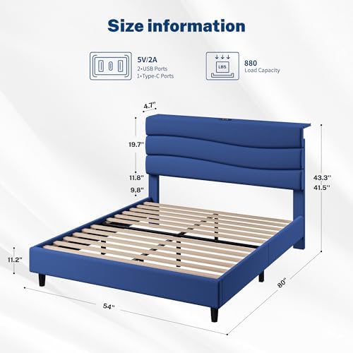 EnHomee Full Size Bed Frame - Image 2