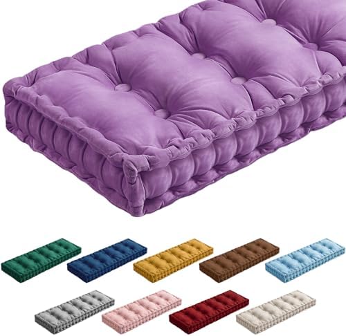 Threehoney Velvet Bench Cushion by Threehoney