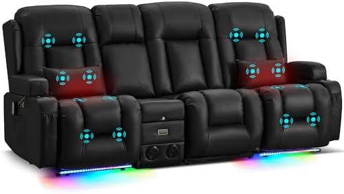 URRED Power Loveseat Recliner Sofa by URRED