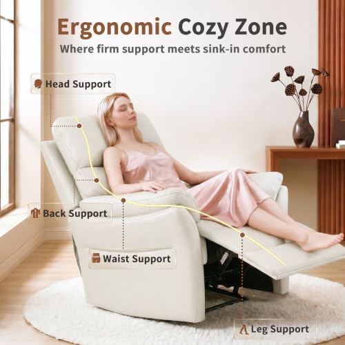 AIRSKY Genuine Leather Recliner Chair - Image 5