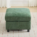 WUTUTUEE 25”Square Storage Ottoman Module by WUTUTUEE