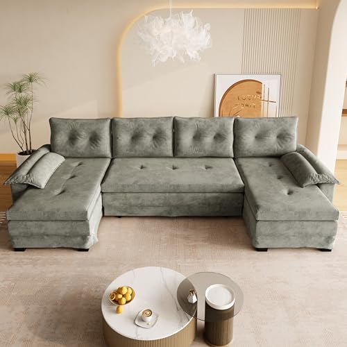 109.5" U-Shaped Sleeper Sofa - Image 2