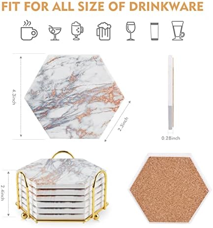 Marble Coasters, Coffee Bar Decor - Image 4
