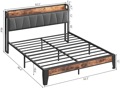 LIKIMIO Queen Size Bed Frame - Image 2