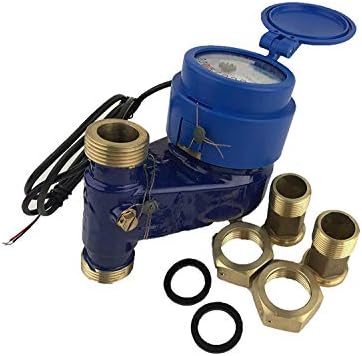 DAE V-75Pn Vertical Water Meter, Rotating Register, Pulse Output, 3/4” NPT by DAEControls