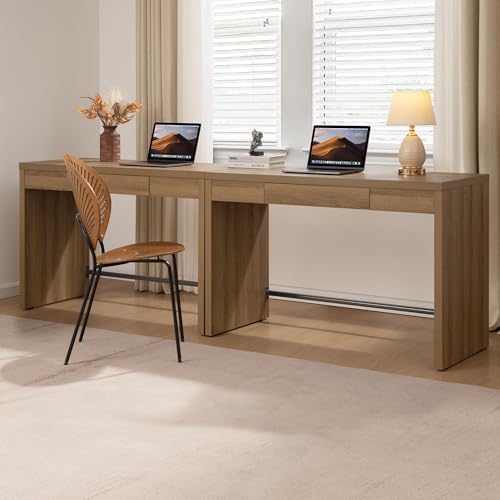 SICOTAS Computer Desk Writing Table, 47-Inch Wooden Study Desk by SICOTAS
