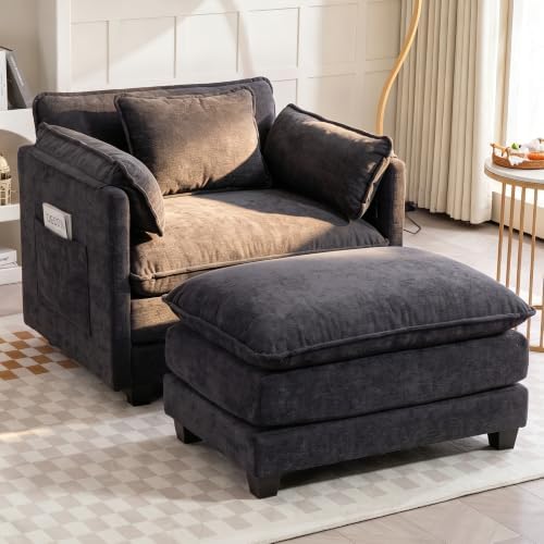 39.5" Modern Oversized Accent Chair by Cozelegti