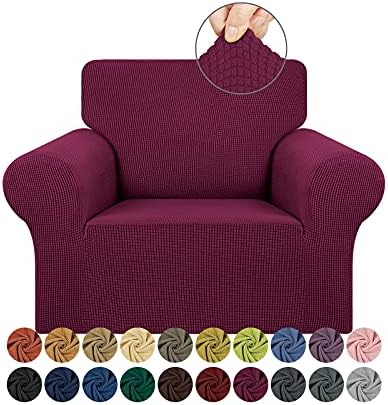 KEKUOU Stretch Chair Sofa Slipcover, Single Couch Cover by KEKUOU