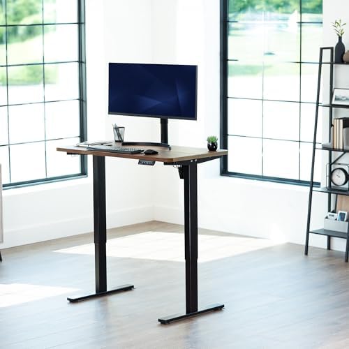 VIVO Rustic Vintage Brown 43 x 24 in Standing Desk - Image 2