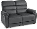 MCombo Zero Wall Hugger Power Loveseat Recliner Sofa by MCombo