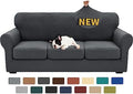 XINEAGE 4-Piece Stretch Sofa Cover, Washable Couch Covers by XINEAGE