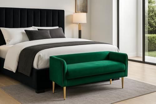 Meridian Furniture Audrey Collection Modern | Contemporary Velvet Upholstered - Image 2