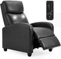 Massage Recliner Chair, Recliner Sofa Fabric by HAPPYMONTLLC