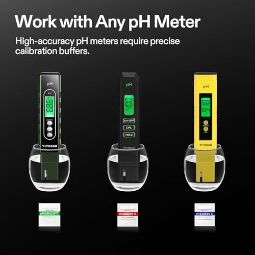 VIVOSUN 18-Pack pH Meter Buffer Solution Powder, pH 6.86/4.00/9.18, pH Buffer - Image 6