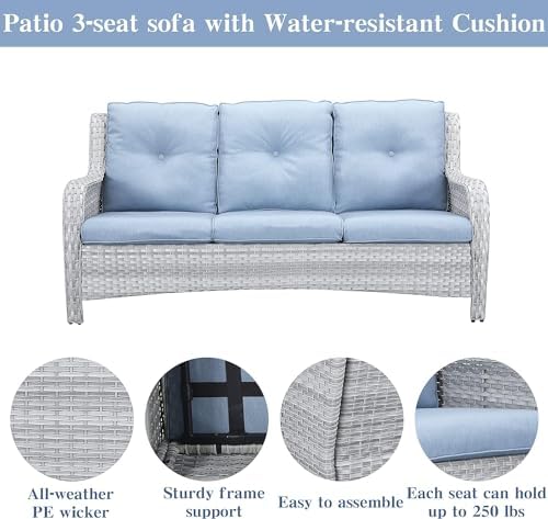 Belord Wicker Patio Furniture Sets - Image 3