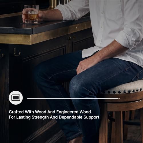 Signature Design by Ashley Valebeck Swivel Bar Stool - Image 6