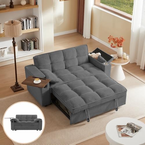 Auvsoce 65'' Convertible Sleeper Sofa Bed by Auvsoce