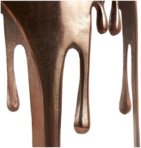 deco 79 Aluminum Metal Abstract Accent Table, Table 16" x 16" x 25" - Image 6