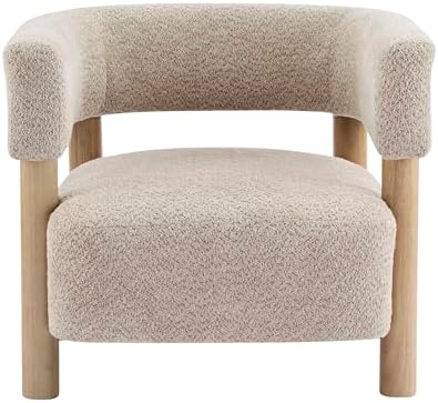 Christopher Knight Home Carly Low Profile Accent Chair, Round Backrest Side - Image 4