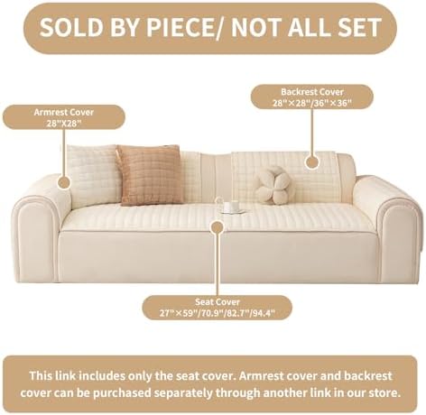 Velvet Sectional Couch Covers for Dogs - Image 2
