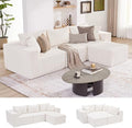Weture 107.4" Modular Bnoeless Couch, Convertible Sectional Couch by Weture