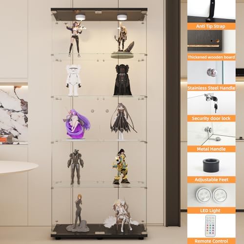 LFT HUIMEI2Y 5-Tier Glass Display Cabinet - Image 4
