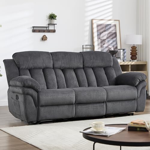 CANMOV Recliner Sofa Set, Manual Reclining Sofa by CANMOV