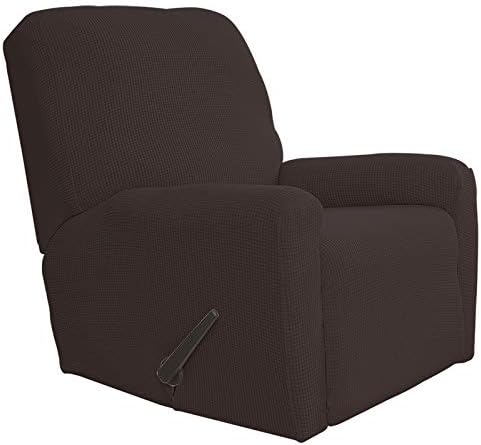 Easy-Going Stretch Recliner Chair Sofa Slipcover Washable Chocolate by Easy-Going