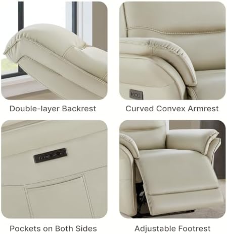 KISLOT Dual Motor Power Recliner Chair, Zero Gravity USB & Type-C - Image 6