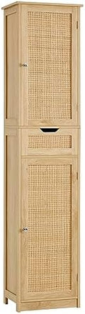 Iwell 66.9" Tall Bathroom Storage Cabinet by IWELL