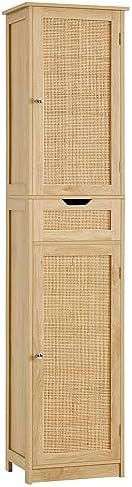 Iwell 66.9" Tall Bathroom Storage Cabinet by IWELL