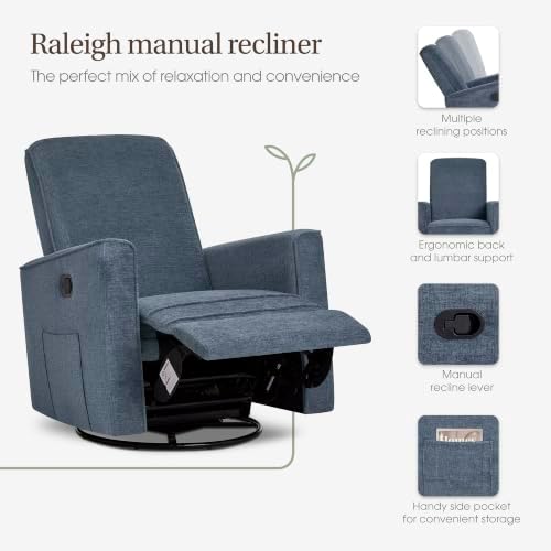 Evolur Raleigh Plus Nursery Glider Recliner - Image 6